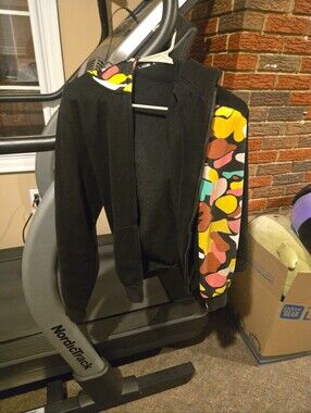 RARE BAPE Ape Head Zipped Hoodie Black A Bathing Ape Size S-M -SEE DESCRIPTION